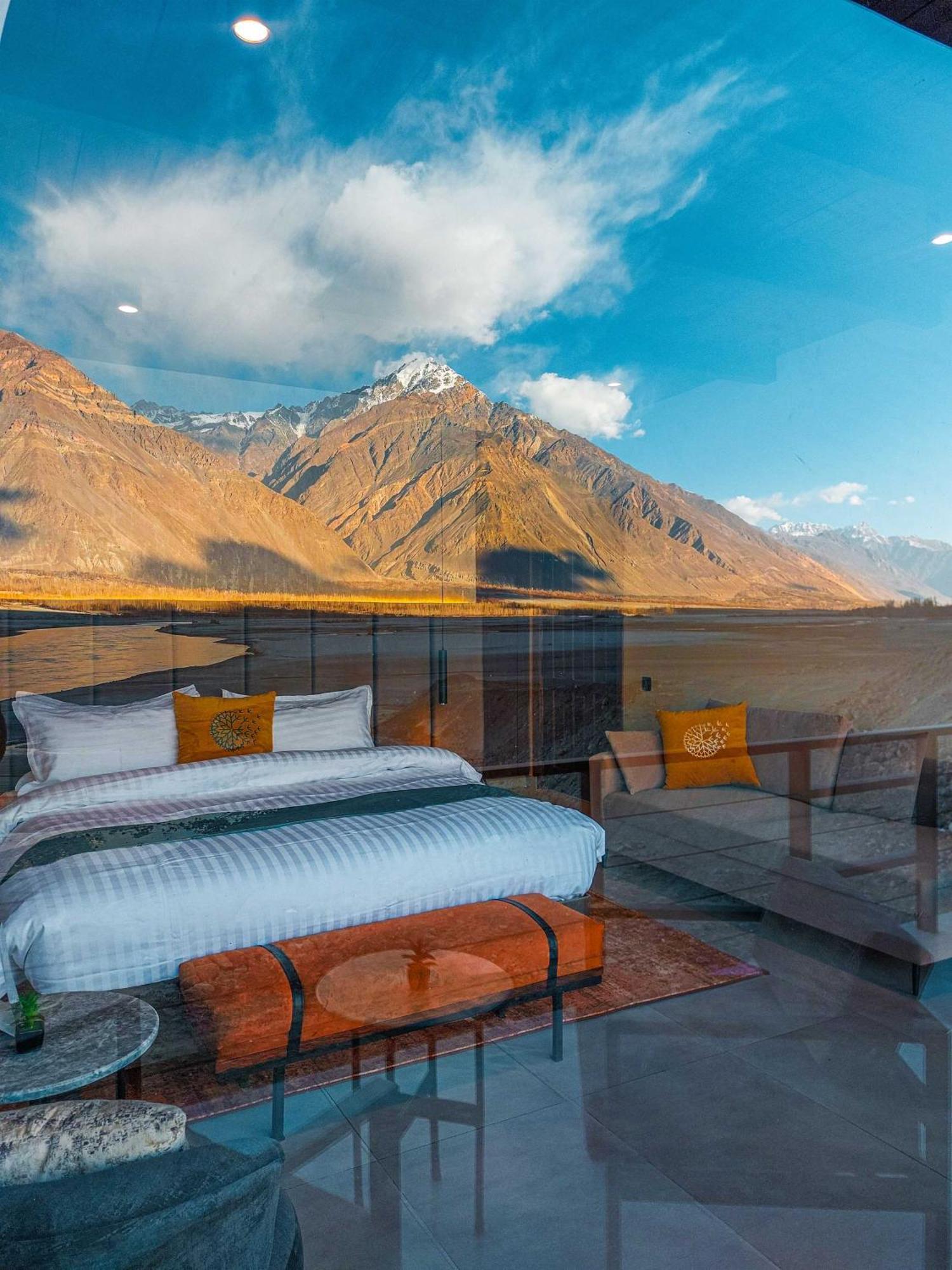 Hotel Himmel Skardu By Luxus Exteriér fotografie